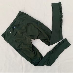 lululemon Olive Green Speed Tight